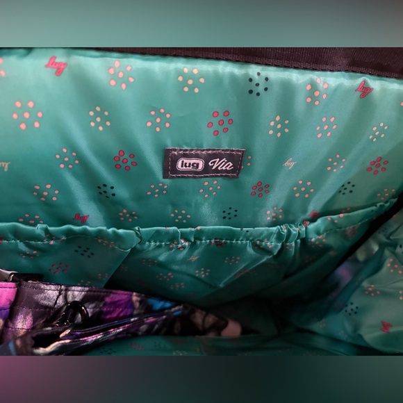 Lug Via 2 Convertible Tote. Retired collection. 
Bloom Black. NWT - Picture 9 of 11